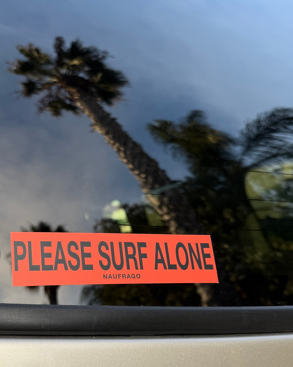 Please Surf Alone Sticker