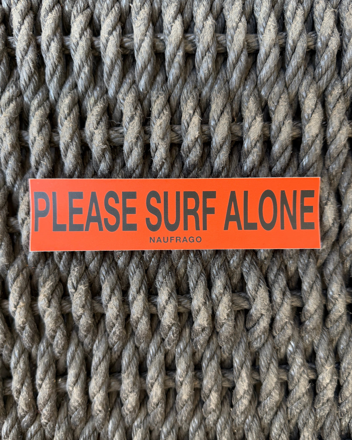 Please Surf Alone Sticker