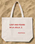 Lost and Found in La Jolla Tote - Natural