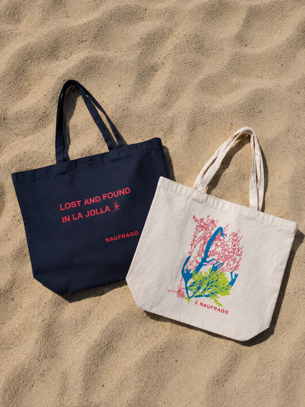 Sea Forms II Tote - Natural