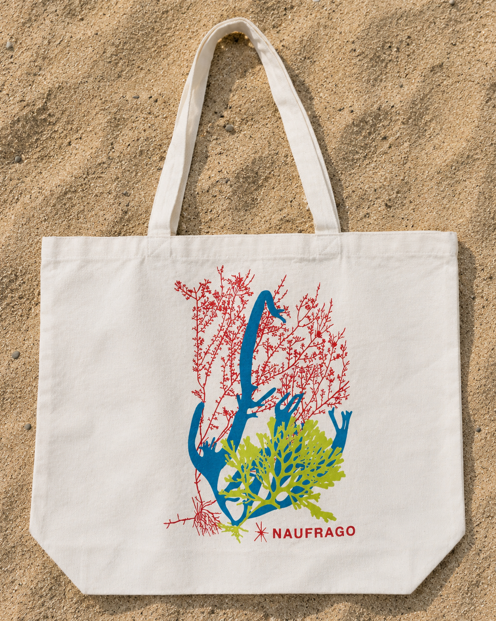 Sea Forms II Tote - Natural