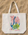 Sea Forms II Tote - Natural