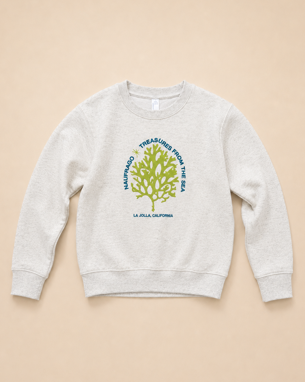 Treasures Crewneck Sweatshirt (Kids) - Light Sand